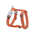 Red Dingo Red Dingo DH-SE-OR-ME Dog Harness Design Snake Eyes Orange; Medium DH-SE-OR-ME